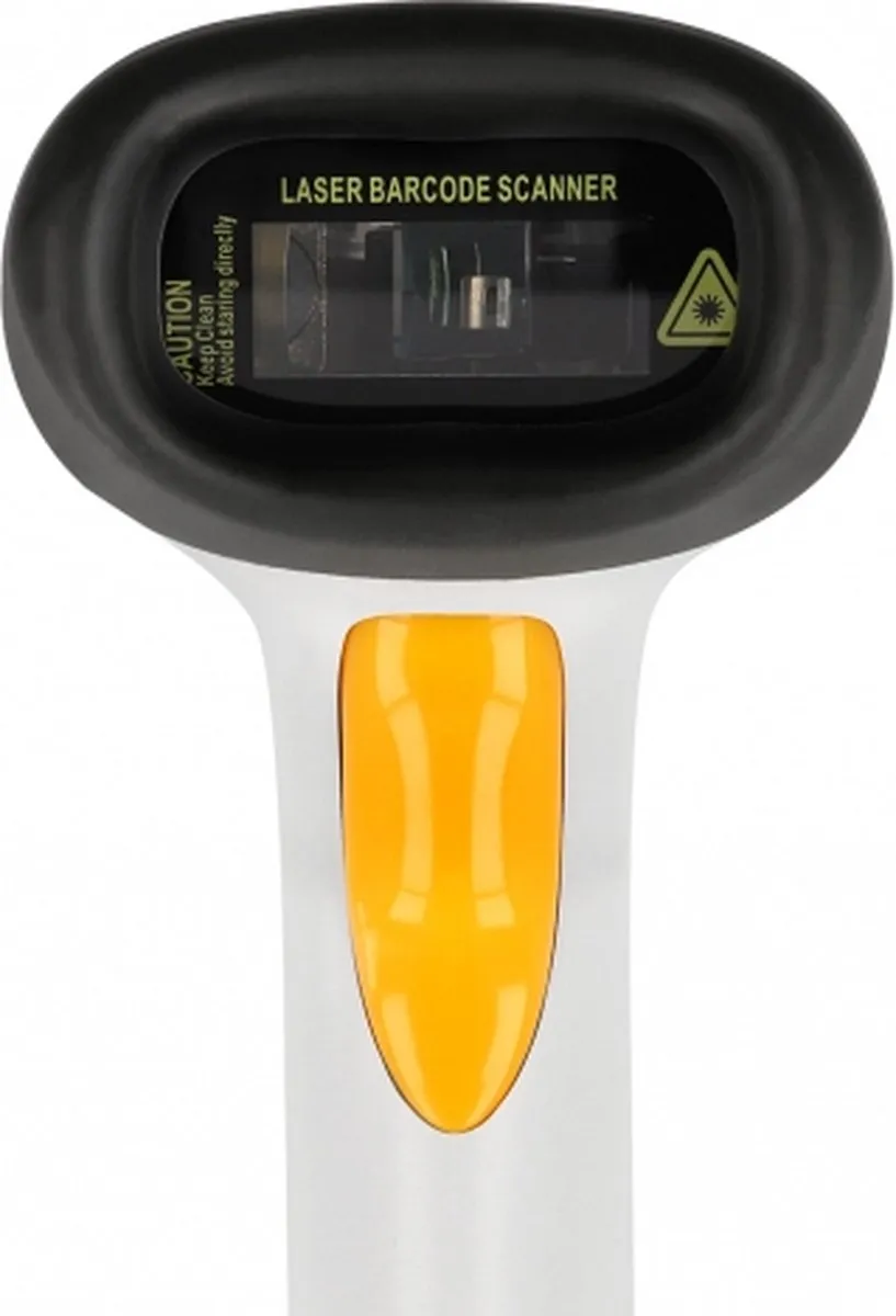 Delock 90565 USB Barcode Scanner 1D - Laser - Lichtgrijs