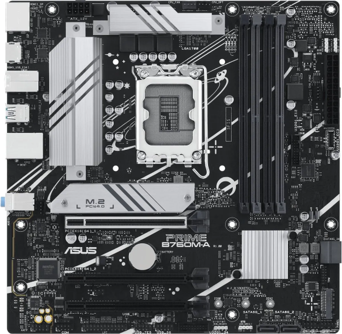ASUS PRIME B760M-A-CSM DDR5 Moederbord - LGA1700