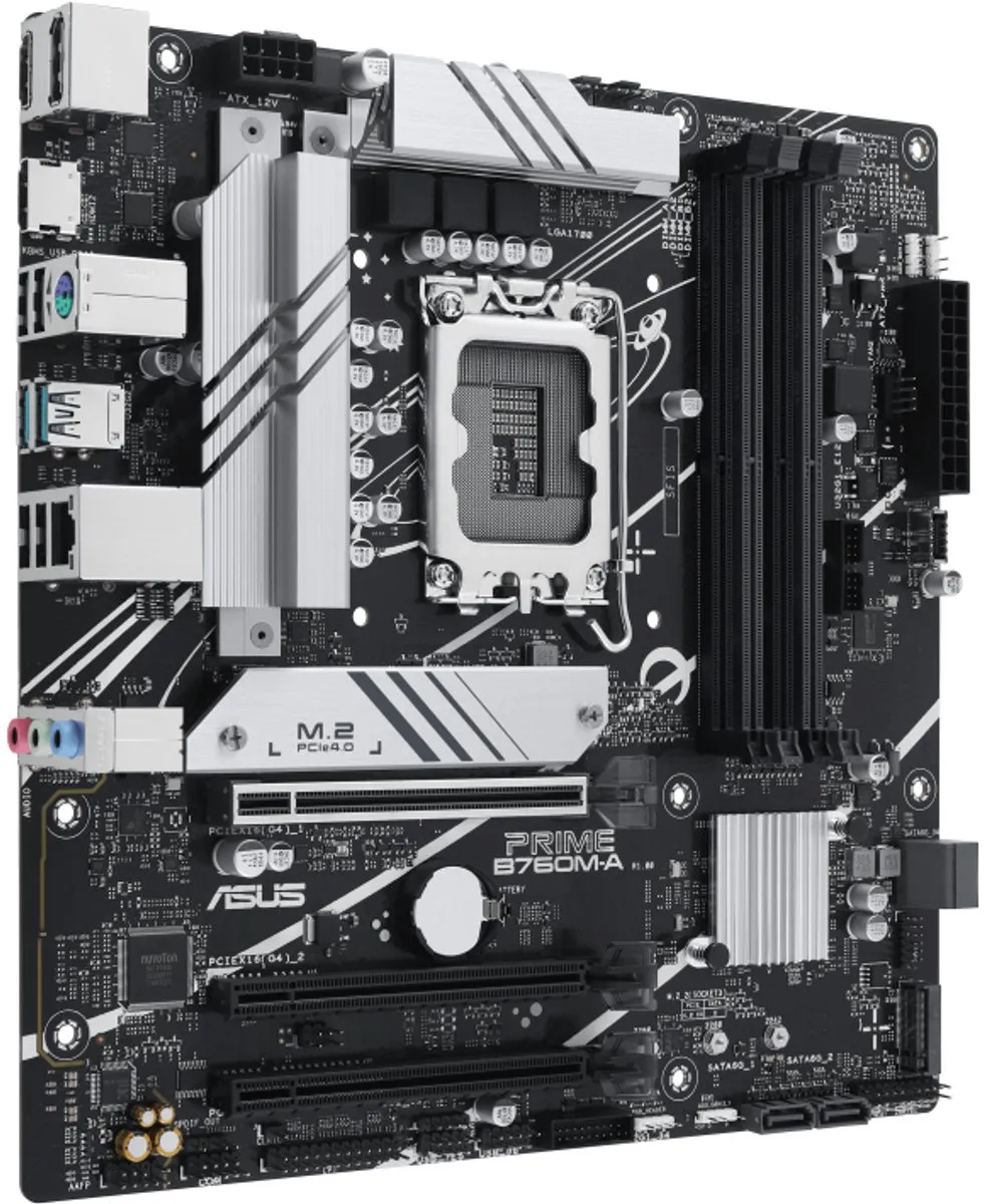 ASUS PRIME B760M-A-CSM DDR5 Moederbord - LGA1700 - afbeelding 6 van 6