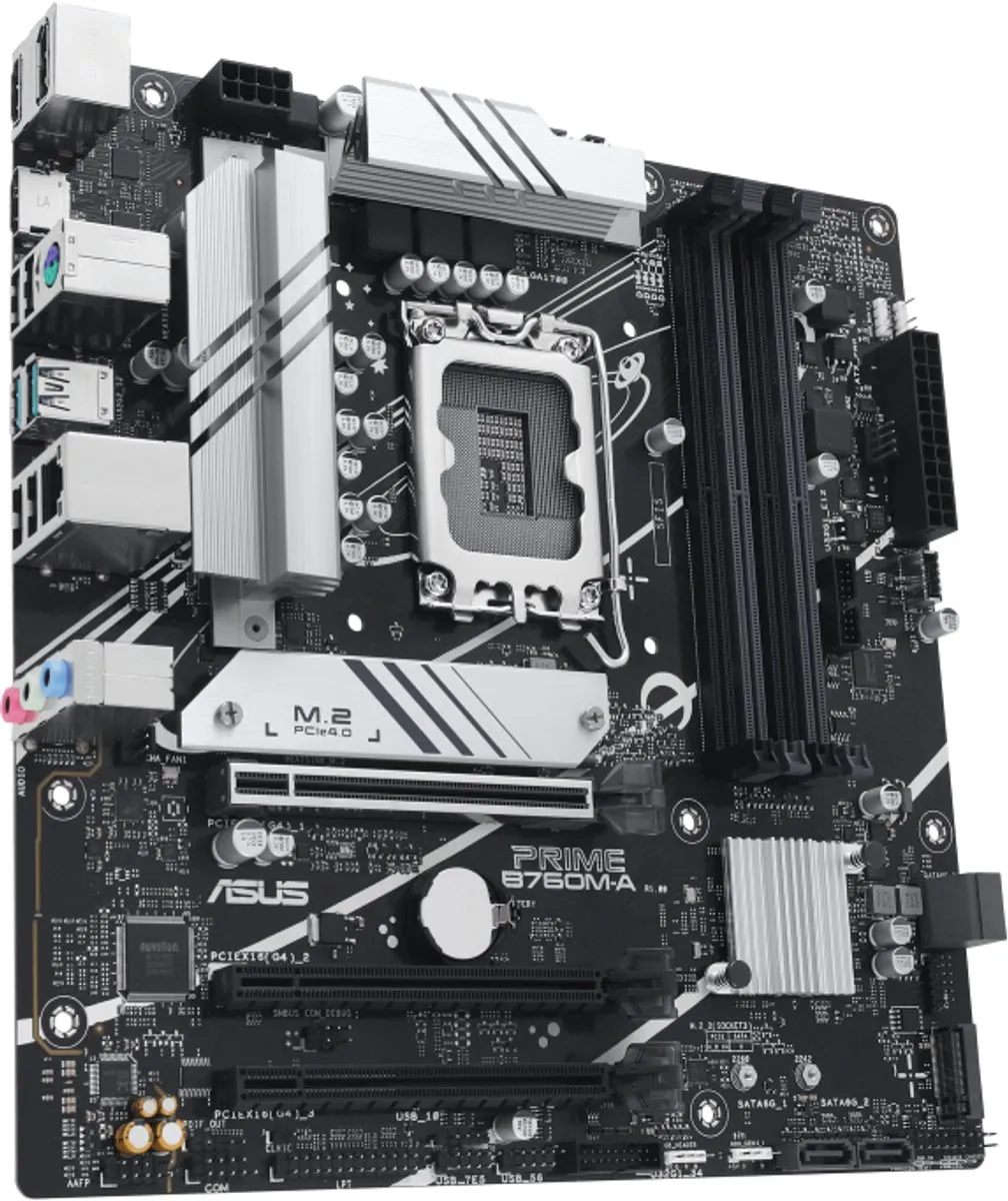 ASUS PRIME B760M-A-CSM DDR5 Moederbord - LGA1700