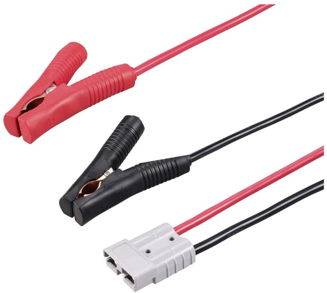 Tru Components TC-12195684 Hoogstroomstekker - Zwart/Rood