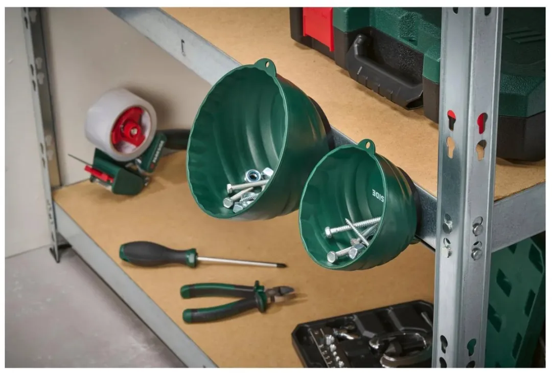 PARKSIDE Magnetische Kommen 2-delig - Groen