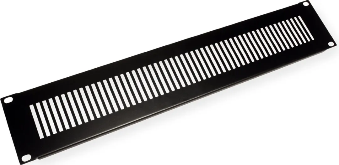Value 19" Ventilatie Frontpaneel 2 HE - Zwart - afbeelding 2 van 3