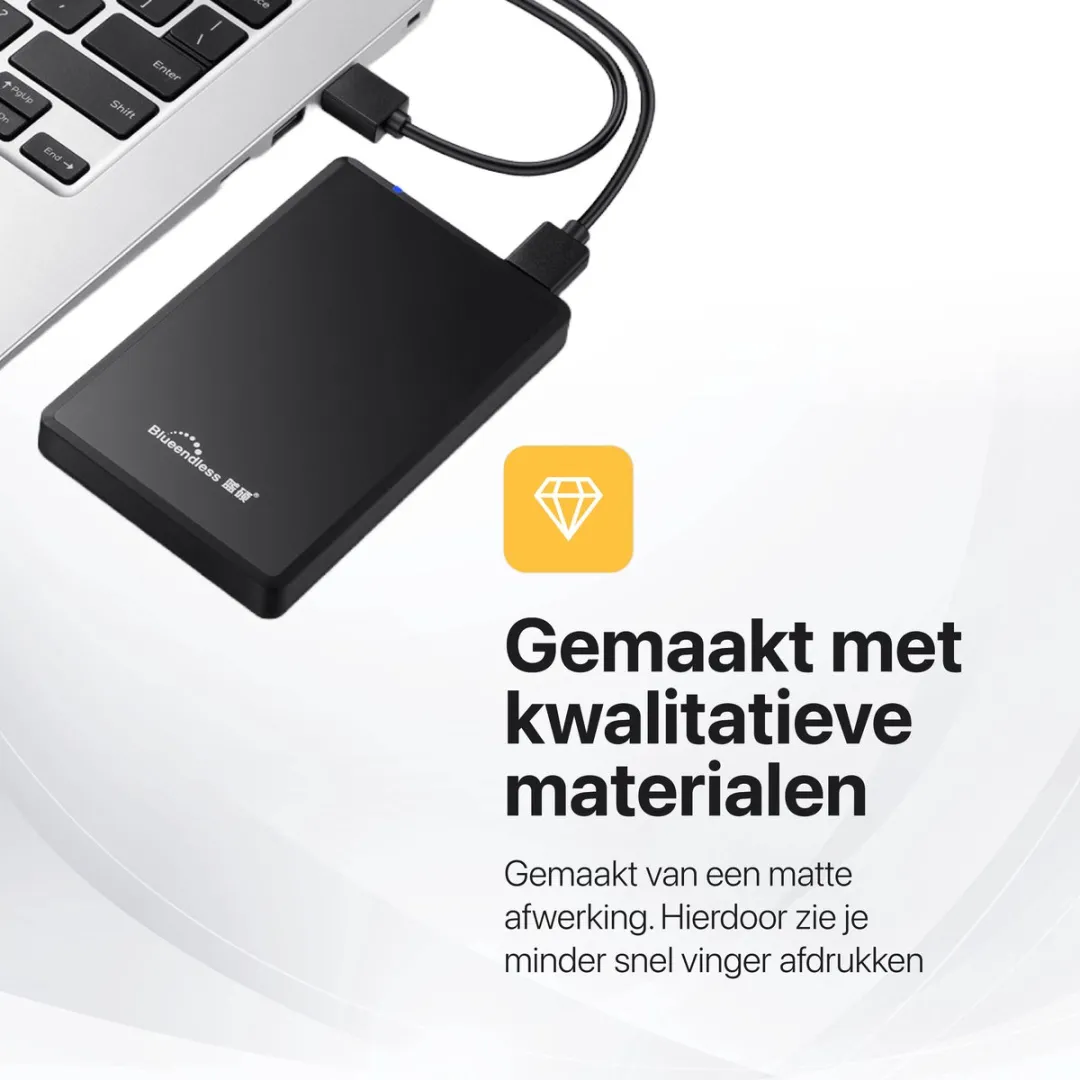 Voltano U23PA Externe Harde Schijf 750GB - Zwart