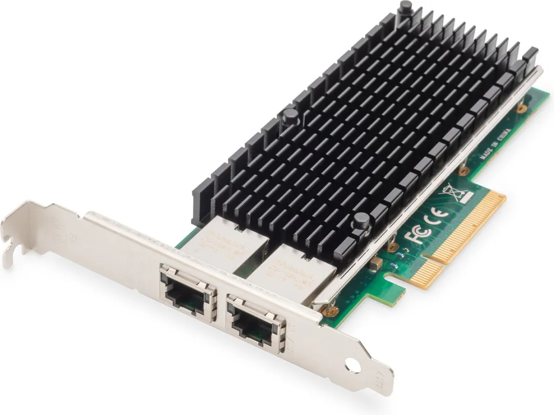 Digitus DN-10163 10Gbps Netwerkkaart - Groen/Zilver