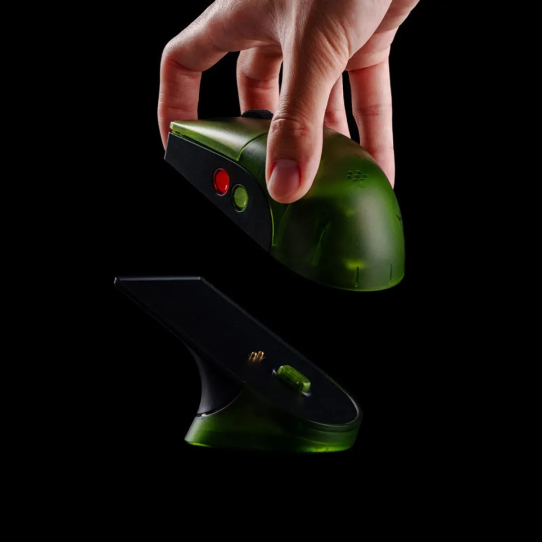 8Bitdo Retro R8 Mouse RET00503 - Groen - afbeelding 6 van 6