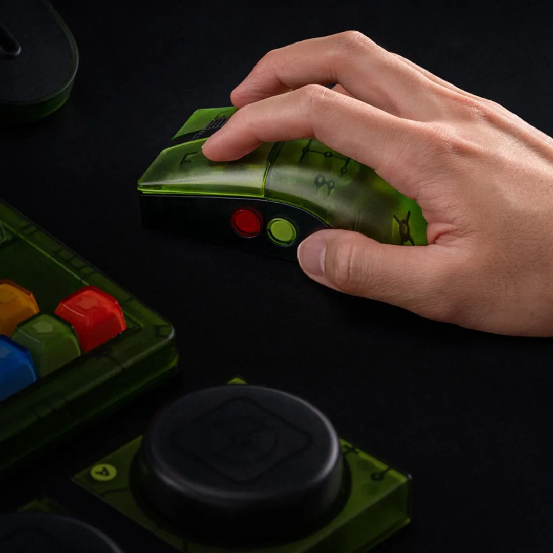 8Bitdo Retro R8 Mouse RET00503 - Groen