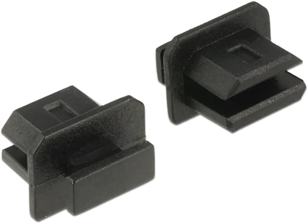 Delock 64026 Dust Cover mini DisplayPort Vrouwelijk - 10 Stuks - Zwart