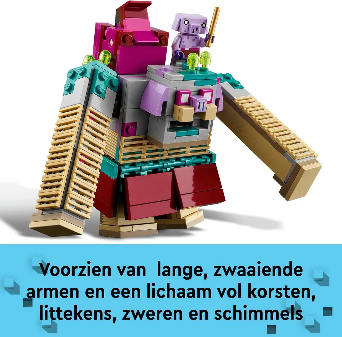 LEGO Minecraft Legends Duel met de Verslinder 21257 - 2 Minifiguren