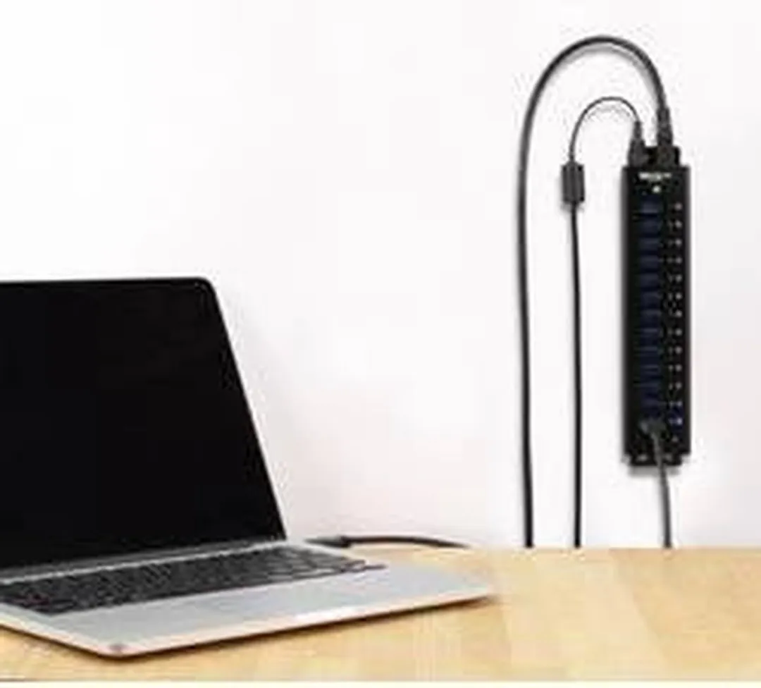 Renkforce RF-3897144 USB-hub 13 poorten - USB 3.0 - Aluminium