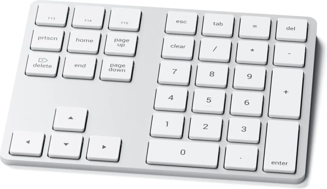 Satechi Extended Keypad ST-XLABKS - Grijs/Zilver