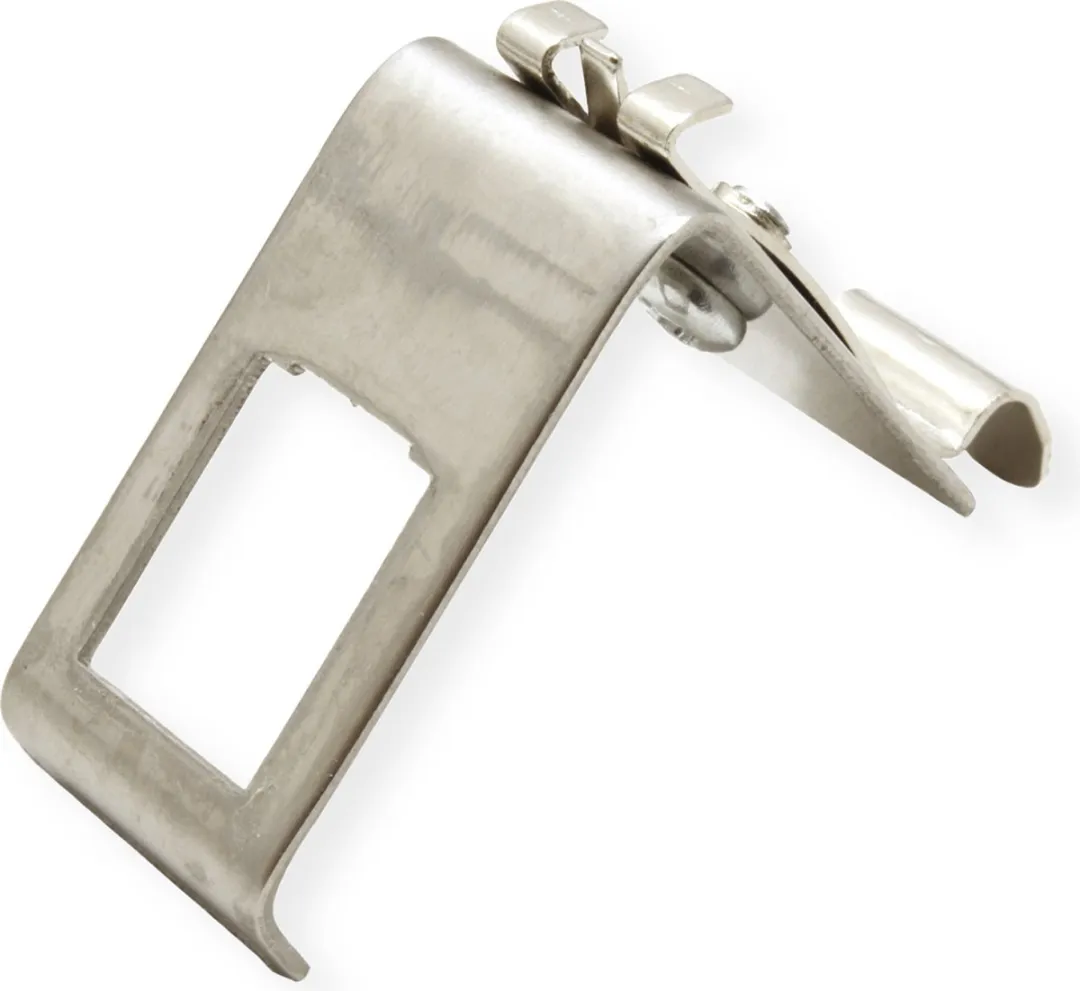 Value DIN-railadapter Keystone - 1 Poort - Zilver