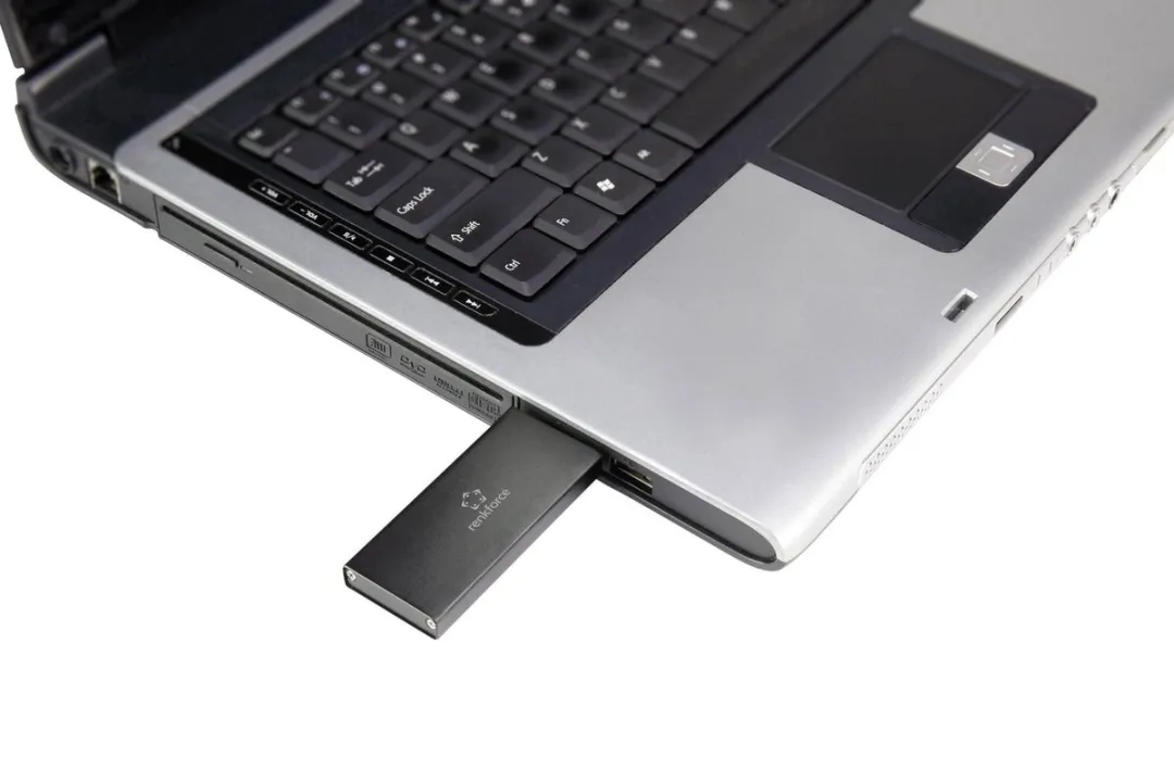Renkforce RF-4521561 M.2 SSD-behuizing - USB-A 3.0 - Zwart