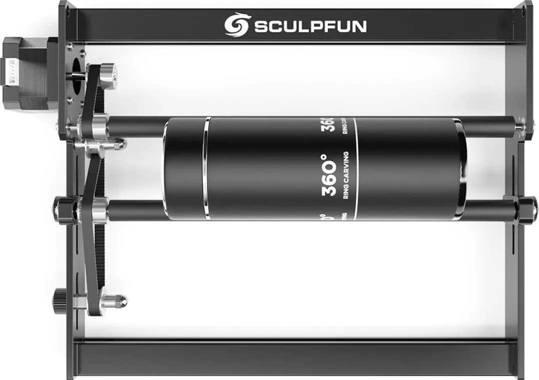 Sculpfun S30 Ultra Laser Roterende Rol - 360° Rotatie