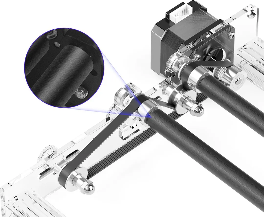 Sculpfun S30 Ultra Laser Roterende Rol - 360° Rotatie