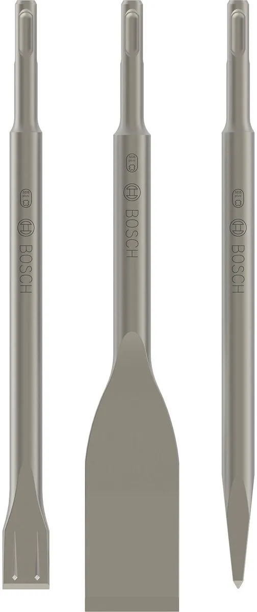 Bosch Professional SDS-Plus Beitel Set 3-delig - Hout - afbeelding 6 van 6