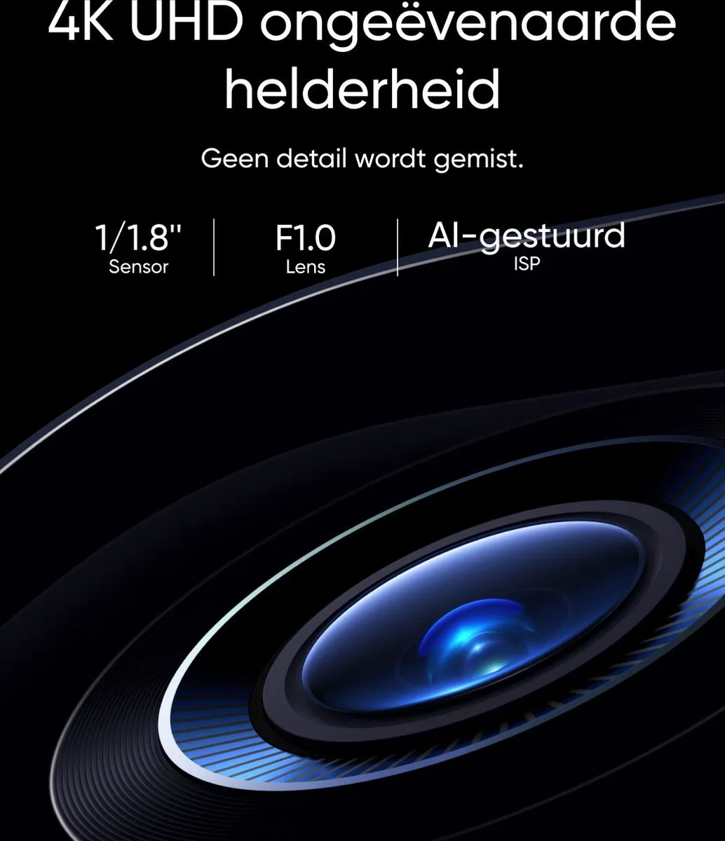 eufy Security S3 Pro Buitencamera's, 4 Pack met HomeBase 3 - Outdoorcam set - 4K Ultra HD resolutie, MaxColor Vision™ technologie, Zonne-energie met SolarPlus™ 2.0, Compatibel met Apple HomeKit, Alexa en Google Assistant