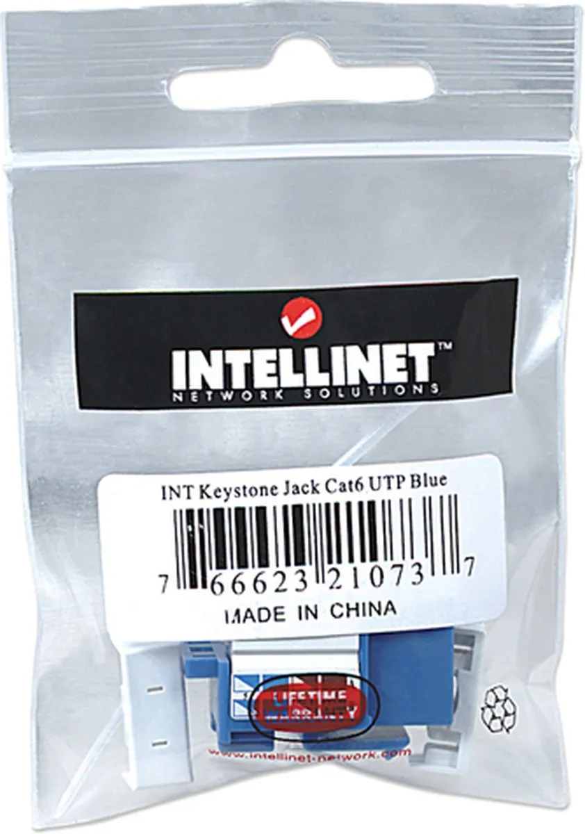 Intellinet 210737 Kabelconnector - Blauw