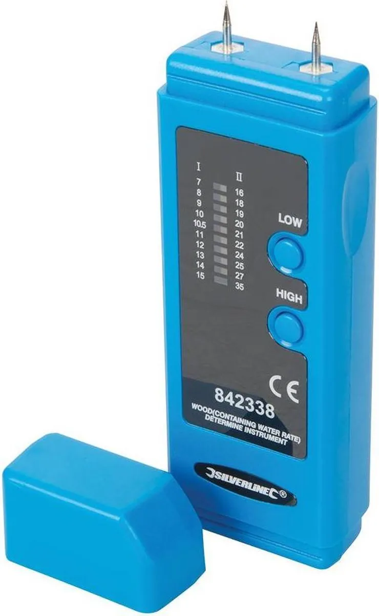 Silverline Hout Vochtigheidsmeter 7-35%