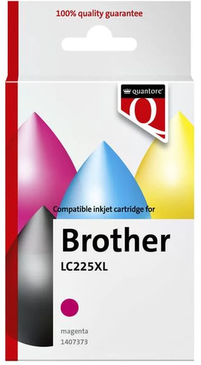 Quantore Brother LC225XL Inktcartridge