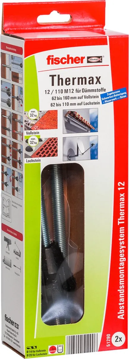 Fischer 51290 Afstandsmontagesysteem