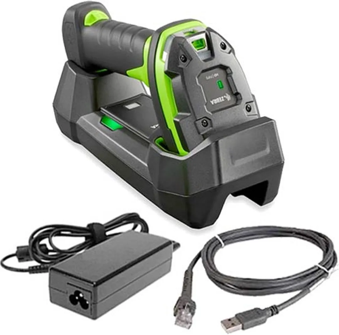 Zebra DS3678-HD Draagbare 2D Streepjescodelezer - USB - Zwart/Groen