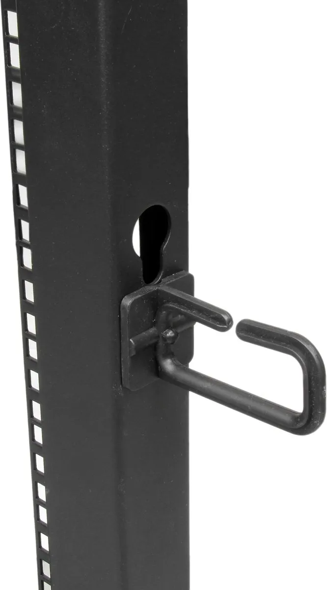 Startech 4POSTRACK18U Rackkast 18U - Zwart