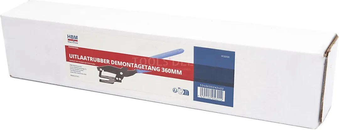 HBM Uitlaatrubber Demontagetang 360mm