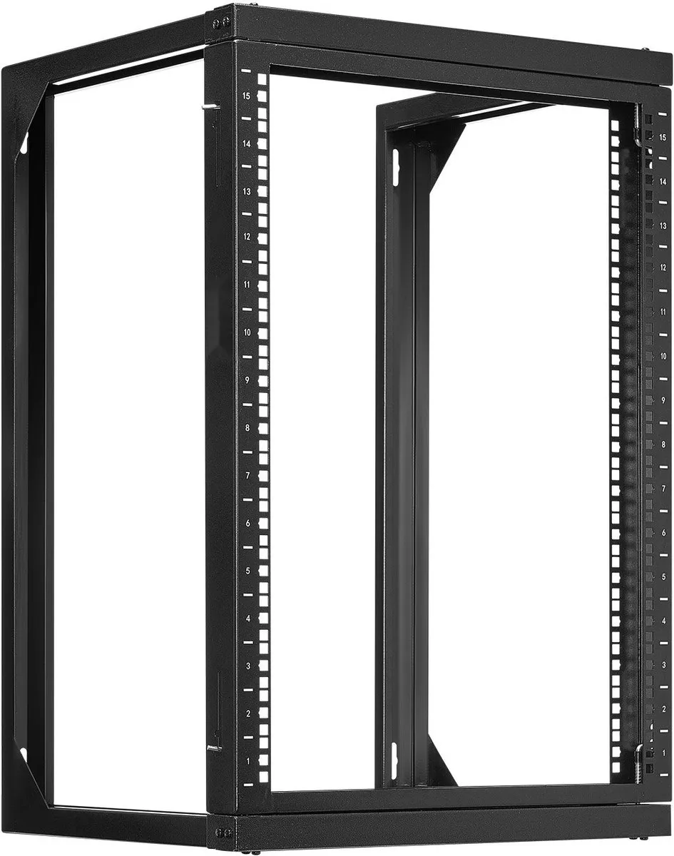Startech SPT-505-15 Serverkast 15U - Wandmontage - 68 kg - Zwart - afbeelding 4 van 6