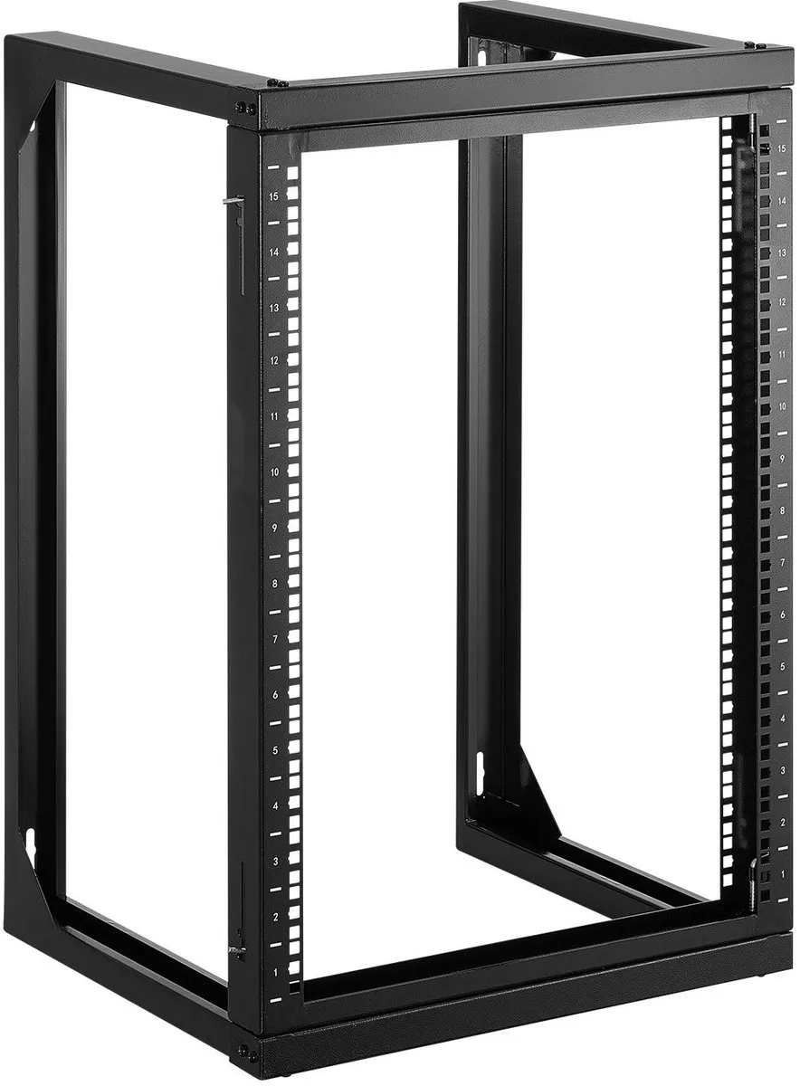 Startech SPT-505-15 Serverkast 15U - Wandmontage - 68 kg - Zwart - afbeelding 3 van 6