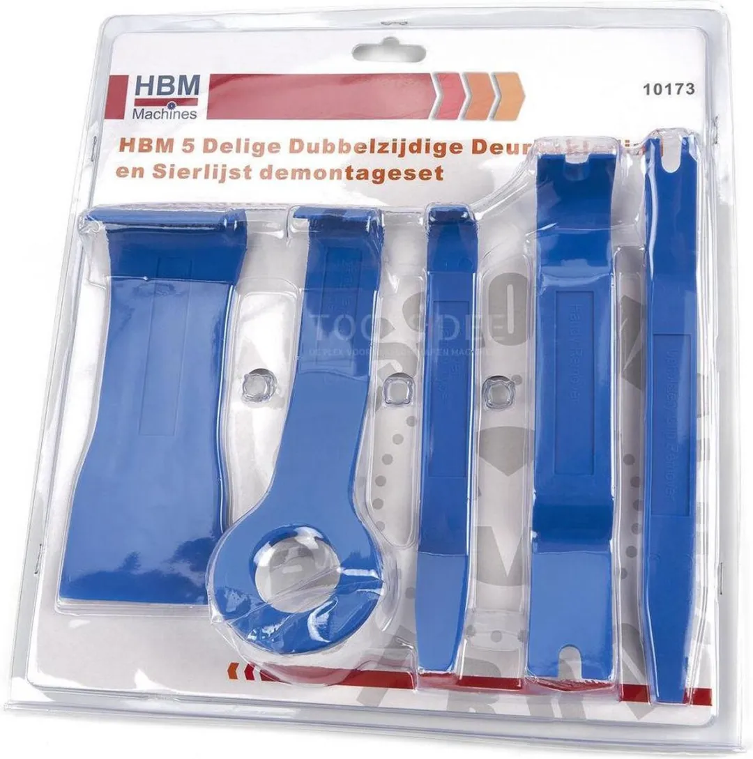 HBM 5-delige Deurbekleding Demontageset - Dubbelzijdig