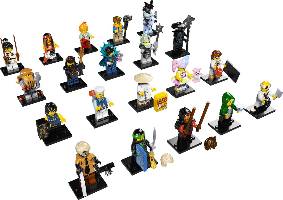 LEGO 71019 Minifigures The NINJAGO Movie (Verrassingszakje, 1 Minifiguur per verpakking)