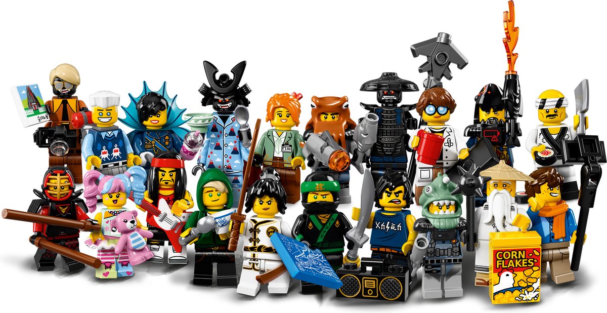 LEGO 71019 Minifigures The NINJAGO Movie (Verrassingszakje, 1 Minifiguur per verpakking)