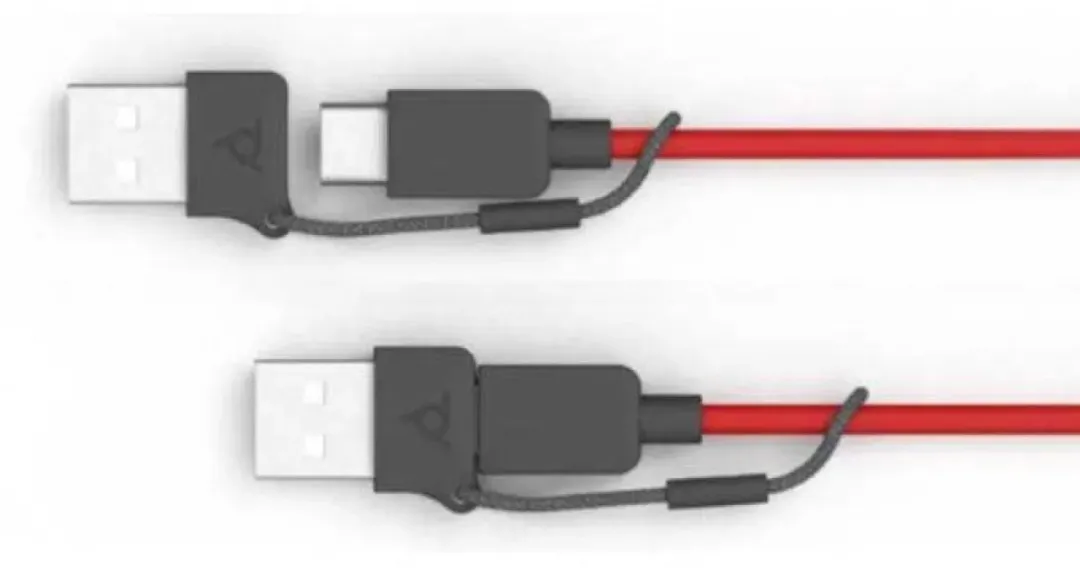 HP Poly Blackwire C3220 Over-Ear Headset - USB-C/A - Zwart
