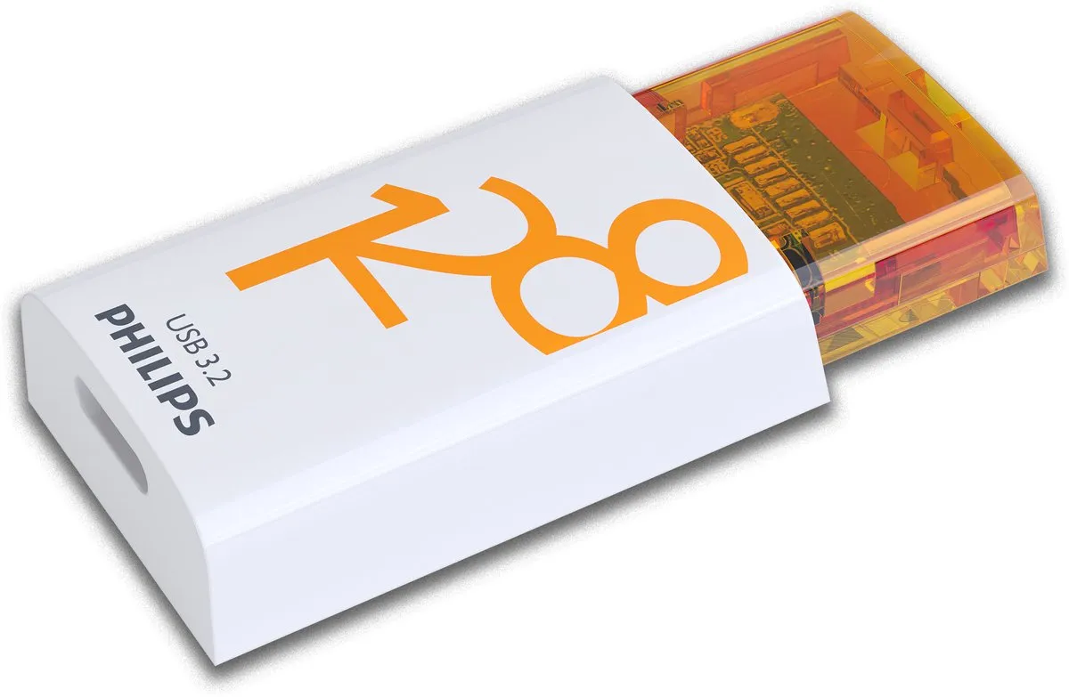 Philips USB-C Click Serie FM12FD175B 128GB - Oranje