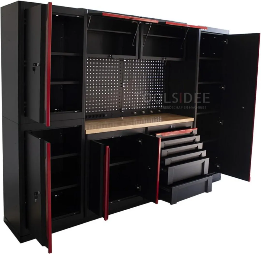 HBM Expert Modulair Werkplaatssysteem 10-delig - 6 Lades