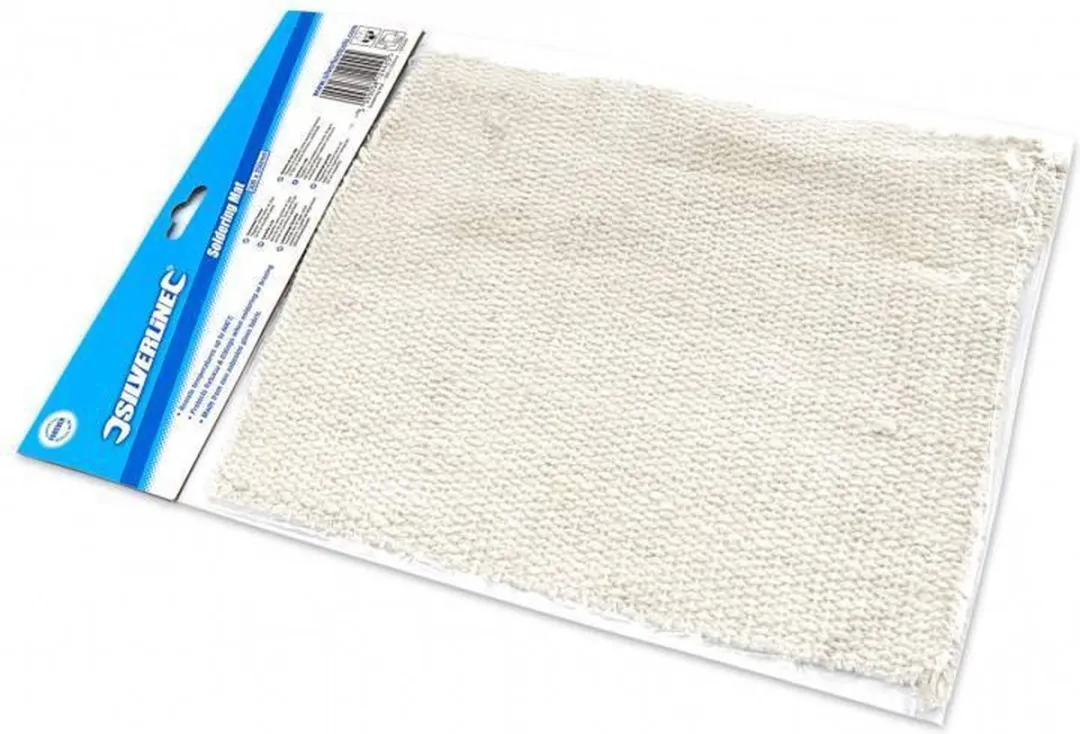 Silverline Soldeermat 300x250mm - tot 600°C