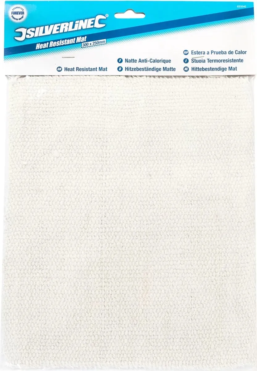 Silverline Soldeermat 300x250mm