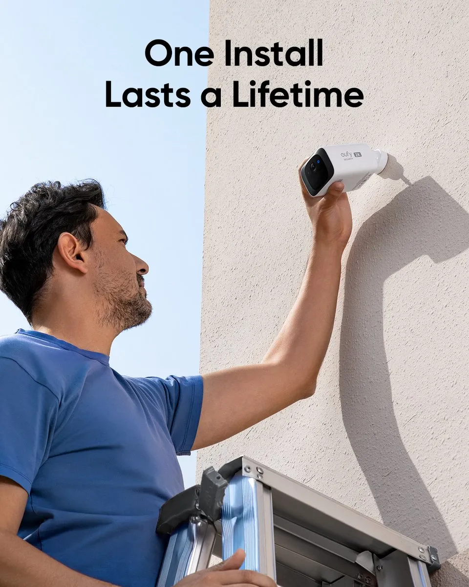 Eufy S220 SoloCam 2K Draadloze Camera - Wit