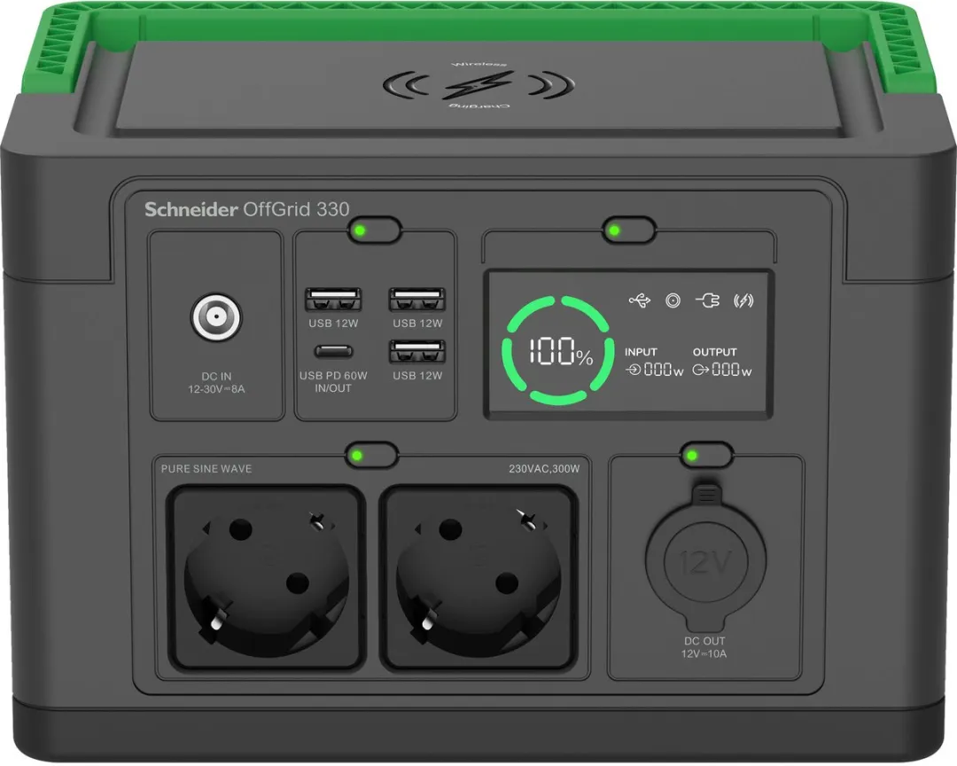 APC OffGrid Portable Power Station 330 - 332Wh