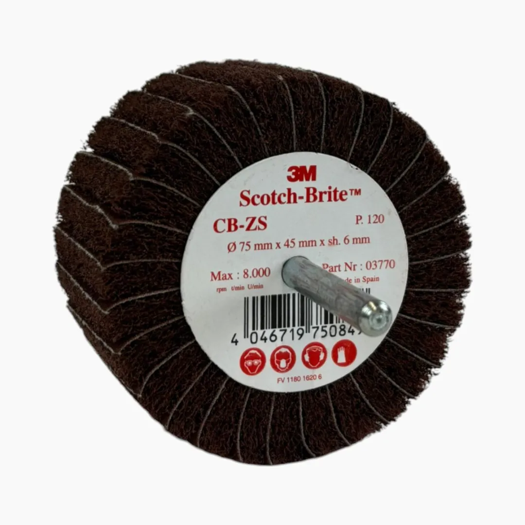 3M Scotch-Brite CB-ZS Lamellenborstel 75x45mm