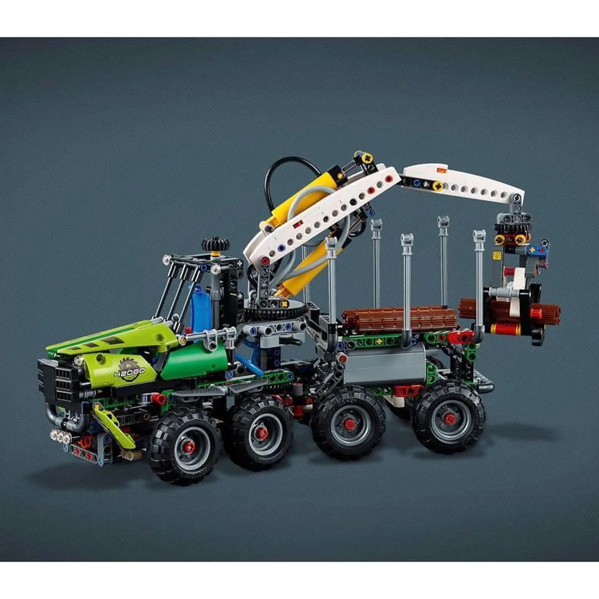 LEGO Technic Bosbouwmachine 42080 - 1003 Stukken - Zwart