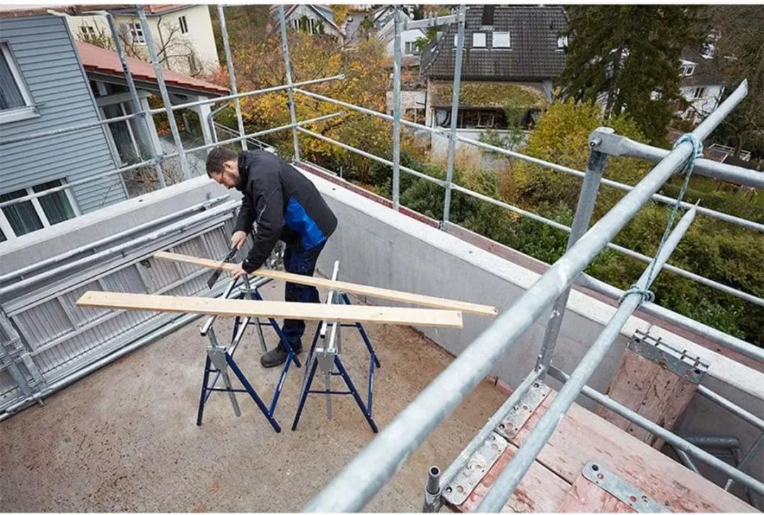Brennenstuhl Werkbok Zilver - Hoogte verstelbaar