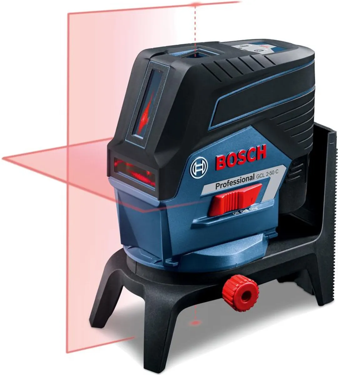 Bosch Professional GCL 2-50 C Lijnlaser - RM2 Bundel Blauw/Zwart/Rood