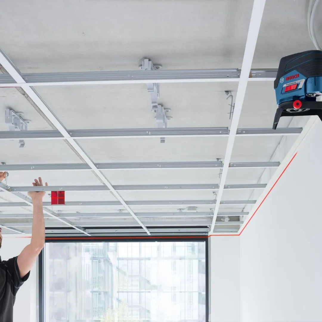 Bosch Professional GCL 2-50 C Lijnlaser - RM2 Bundel Blauw/Zwart/Rood