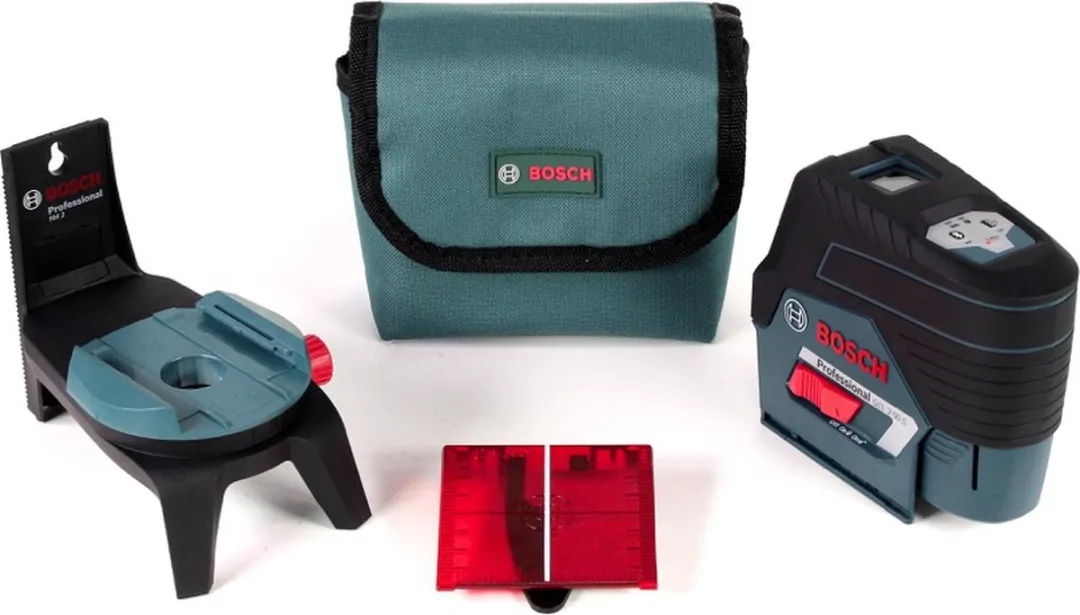 Bosch Professional GCL 2-50 C Lijnlaser - RM2 Bundel Blauw/Zwart/Rood - afbeelding 6 van 6
