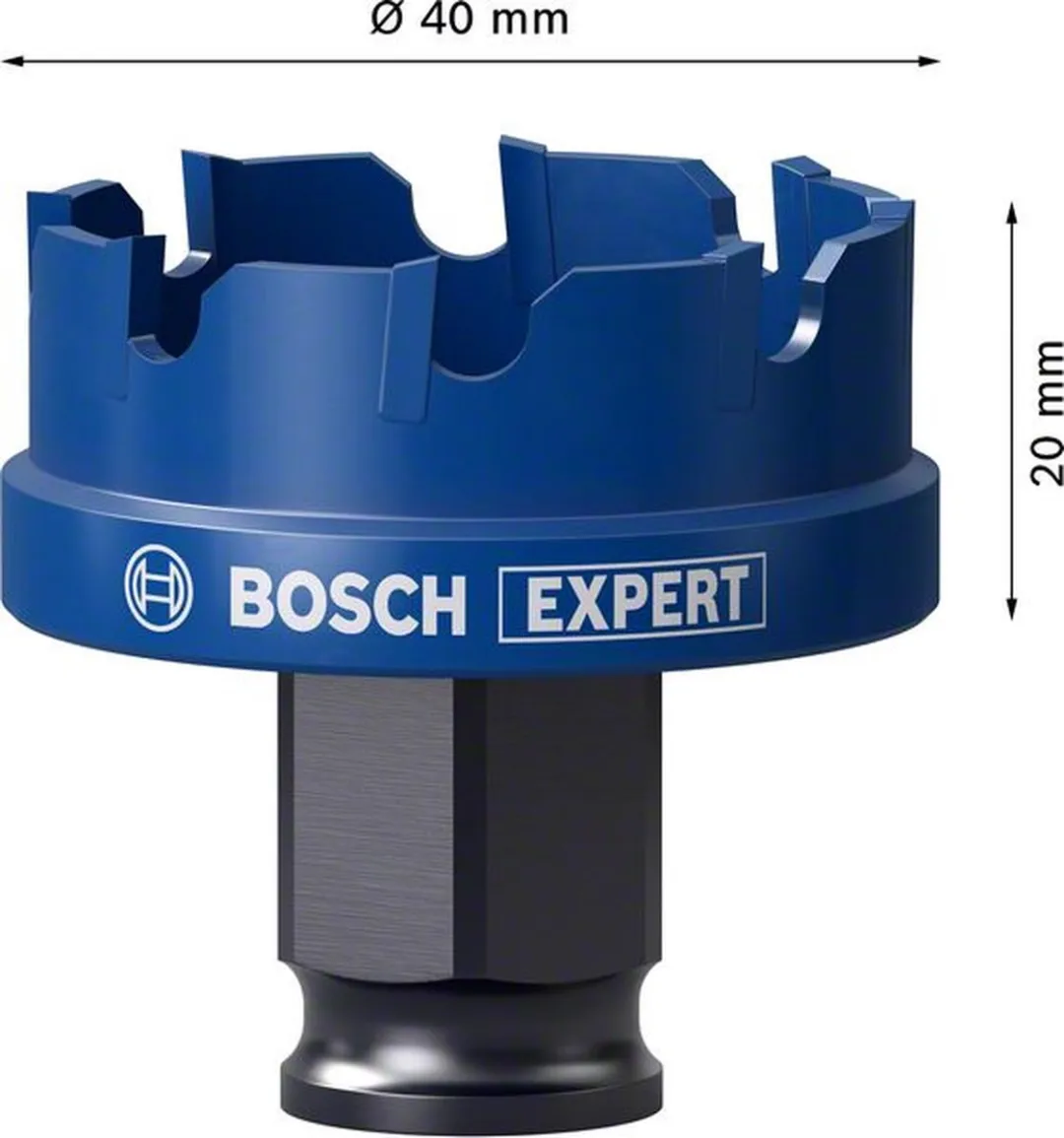 Bosch Professional Expert Plaatmetaal Gatenzaag 35x40mm - afbeelding 6 van 6