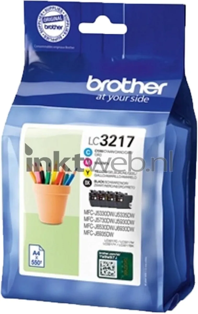 Brother LC-3217 Value Pack Inktcartridges
