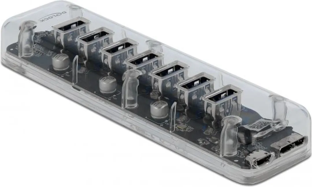 Delock USB 3.0 Hub 7 Poorten