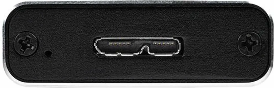 Startech USB 3.1 M.2 SATA SSD Box - Zwart